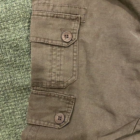 Butter Brown Cargo Women Jeans (sz 24) - Picture 6 of 8